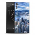 Дизайнерский пластиковый чехол для Sony Xperia XZs Гонконг