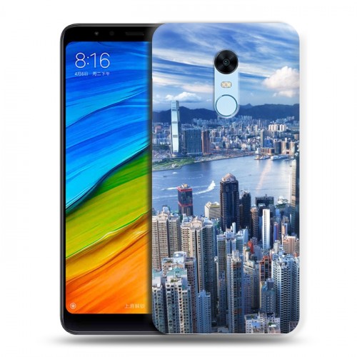 Дизайнерский пластиковый чехол для Xiaomi RedMi 5 Plus Гонконг