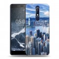 Дизайнерский пластиковый чехол для Nokia 5.1 Гонконг