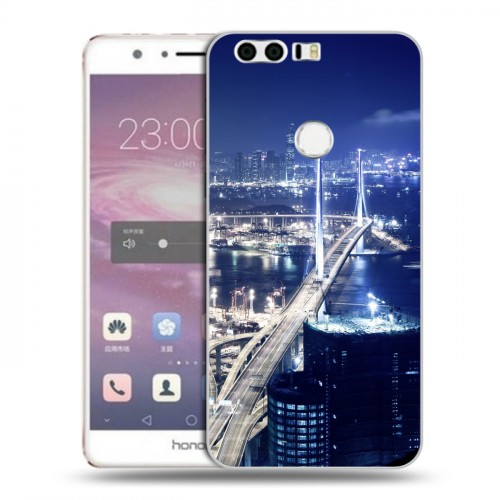 Дизайнерский пластиковый чехол для Huawei Honor 8 Гонконг