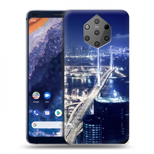 Дизайнерский силиконовый чехол для Nokia 9 PureView Гонконг