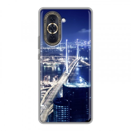 Дизайнерский силиконовый с усиленными углами чехол для Huawei Nova 10 Гонконг