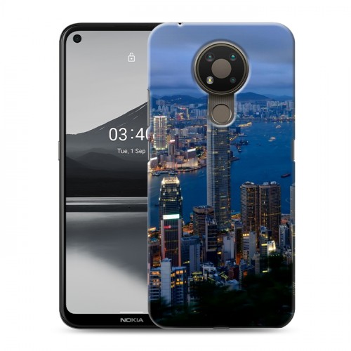 Дизайнерский пластиковый чехол для Nokia 3.4 Гонконг