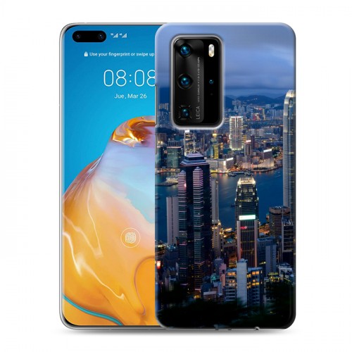 Дизайнерский пластиковый чехол для Huawei P40 Pro Гонконг