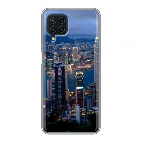 Дизайнерский пластиковый чехол для Samsung Galaxy A22 Гонконг