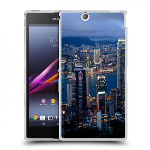 Дизайнерский пластиковый чехол для Sony Xperia Z Ultra  Гонконг