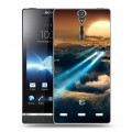 Дизайнерский пластиковый чехол для Sony Xperia S самолеты