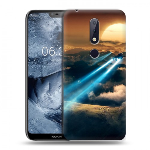 Дизайнерский пластиковый чехол для Nokia 6.1 Plus самолеты