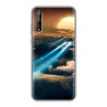 Дизайнерский силиконовый чехол для Huawei Y8p самолеты