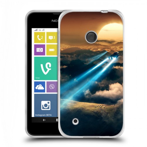 Дизайнерский пластиковый чехол для Nokia Lumia 530 самолеты