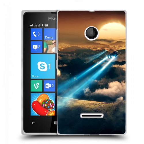 Дизайнерский пластиковый чехол для Microsoft Lumia 435 самолеты