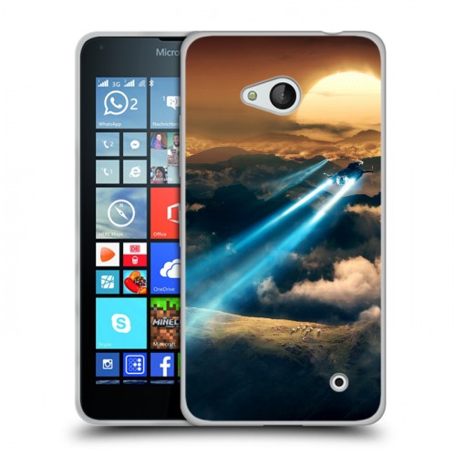 Дизайнерский пластиковый чехол для Microsoft Lumia 640 самолеты