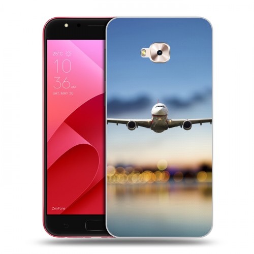 Дизайнерский пластиковый чехол для ASUS ZenFone 4 Selfie Pro самолеты