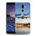 Дизайнерский пластиковый чехол для Nokia 7 Plus самолеты