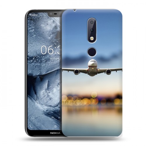 Дизайнерский пластиковый чехол для Nokia 6.1 Plus самолеты