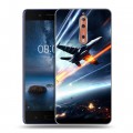 Дизайнерский пластиковый чехол для Nokia 8 самолеты