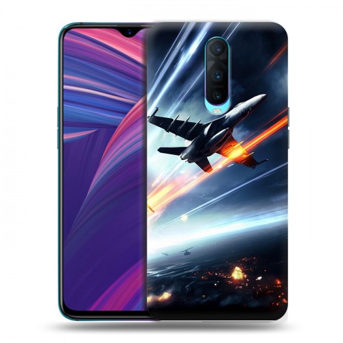 Дизайнерский пластиковый чехол для OPPO RX17 Pro самолеты