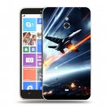 Дизайнерский пластиковый чехол для Nokia Lumia 1320 самолеты