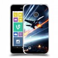 Дизайнерский пластиковый чехол для Nokia Lumia 530 самолеты