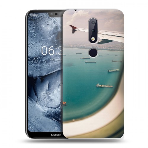 Дизайнерский пластиковый чехол для Nokia 6.1 Plus самолеты