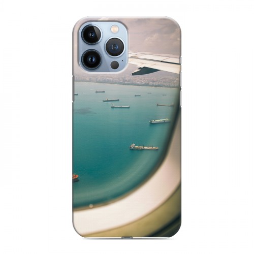 Дизайнерский силиконовый чехол для Iphone 13 Pro Max самолеты