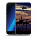 Дизайнерский силиконовый чехол для Samsung Galaxy A7 (2017) самолеты