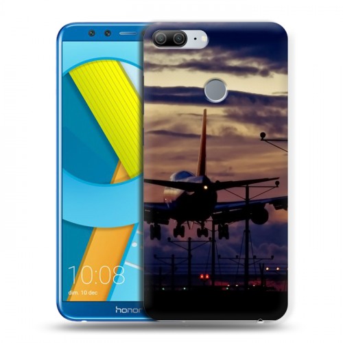 Дизайнерский пластиковый чехол для Huawei Honor 9 Lite самолеты