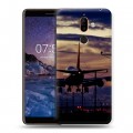 Дизайнерский пластиковый чехол для Nokia 7 Plus самолеты