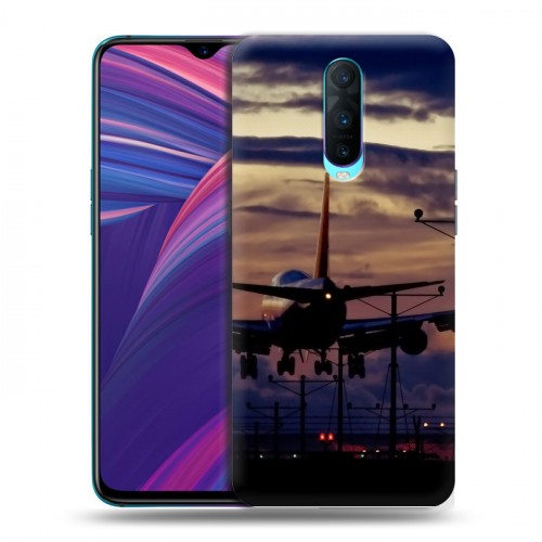 Дизайнерский пластиковый чехол для OPPO RX17 Pro самолеты