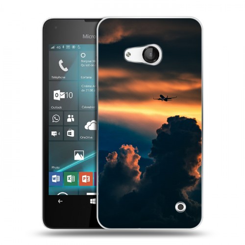 Дизайнерский пластиковый чехол для Microsoft Lumia 550 самолеты