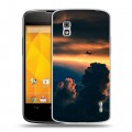 Дизайнерский пластиковый чехол для LG Google Nexus 4 самолеты