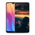 Дизайнерский силиконовый с усиленными углами чехол для Xiaomi RedMi 8A самолеты