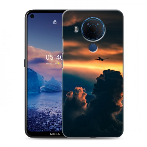 Дизайнерский силиконовый чехол для Nokia 5.4 самолеты