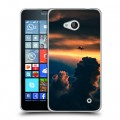 Дизайнерский силиконовый чехол для Microsoft Lumia 640 самолеты