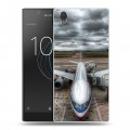 Дизайнерский пластиковый чехол для Sony Xperia L1 самолеты