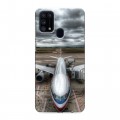 Дизайнерский силиконовый чехол для Samsung Galaxy M31 самолеты