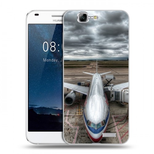 Дизайнерский пластиковый чехол для Huawei Ascend G7 самолеты