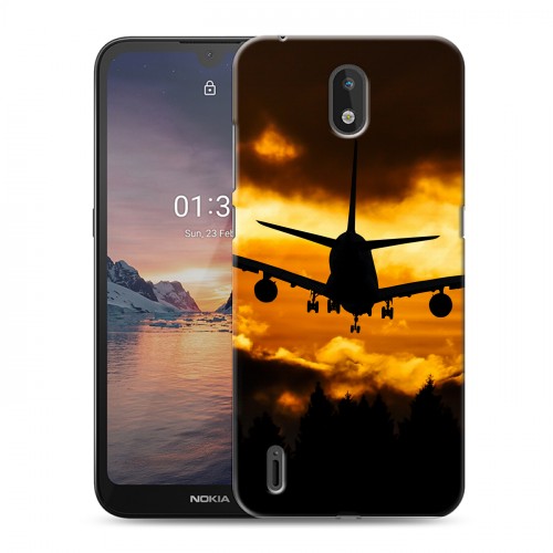 Дизайнерский силиконовый чехол для Nokia 1.3 самолеты