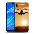 Дизайнерский пластиковый чехол для Huawei Y6 (2019) самолеты