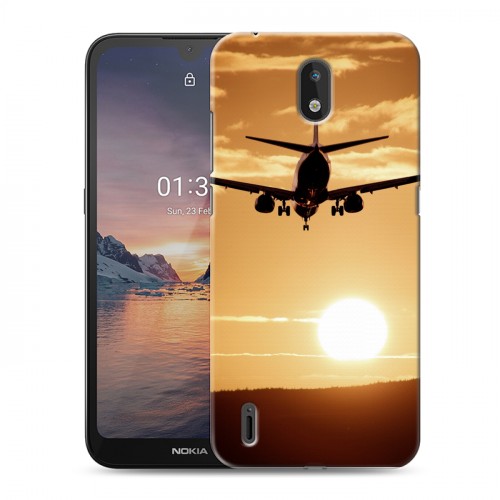 Дизайнерский силиконовый чехол для Nokia 1.3 самолеты