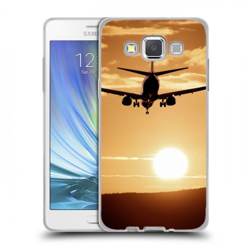 Дизайнерский пластиковый чехол для Samsung Galaxy A5 самолеты
