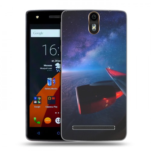 Дизайнерский силиконовый чехол для Wileyfox Storm самолеты