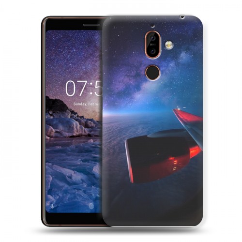 Дизайнерский пластиковый чехол для Nokia 7 Plus самолеты