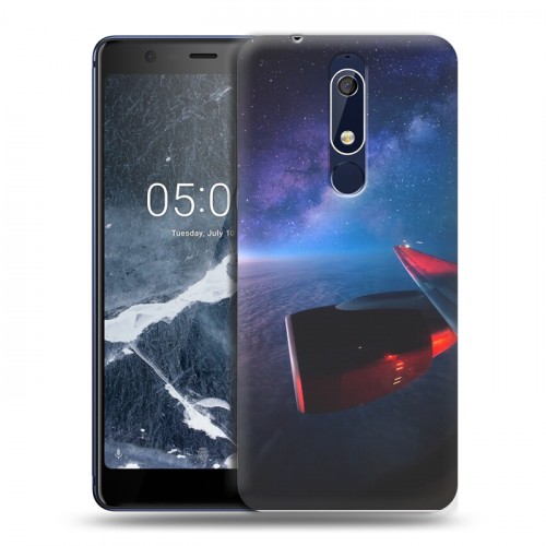 Дизайнерский пластиковый чехол для Nokia 5.1 самолеты