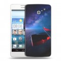 Дизайнерский пластиковый чехол для Huawei Ascend D2 самолеты