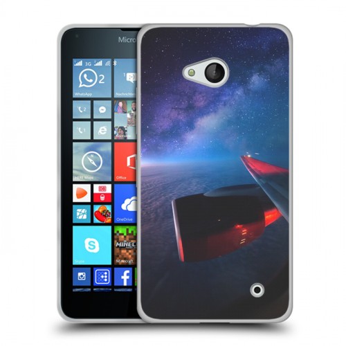 Дизайнерский пластиковый чехол для Microsoft Lumia 640 самолеты