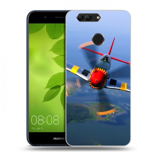 Дизайнерский пластиковый чехол для Huawei Nova 2 Plus самолеты