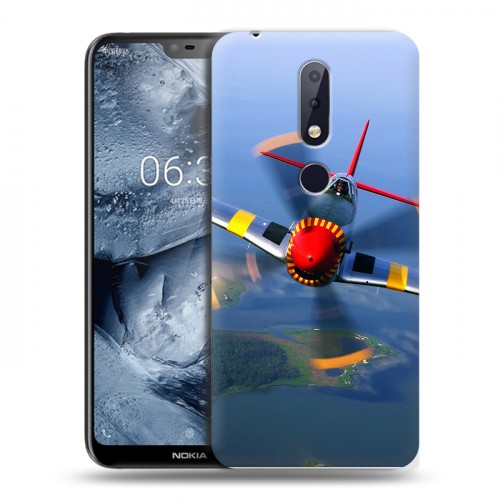 Дизайнерский пластиковый чехол для Nokia 6.1 Plus самолеты