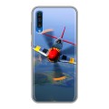 Дизайнерский силиконовый чехол для Samsung Galaxy A50 самолеты