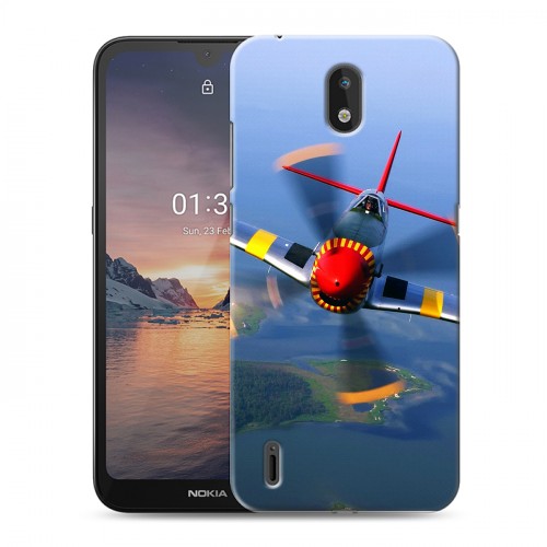 Дизайнерский силиконовый чехол для Nokia 1.3 самолеты